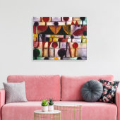 Klee - Kamel in der Rhythmischer Baumlandschaft Kl Leinwanddruck (Insitu (Wohnzimmer))