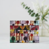 Klee - Kamel in der Rhythmischer Baumlandschaft Kl Postkarte (Stehend Vorderseite)