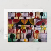 Klee - Kamel in der Rhythmischer Baumlandschaft Kl Postkarte (Vorne/Hinten)