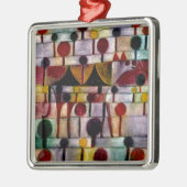 Klee - Kamel in Rhythmischer Baumlandschaft Klein, Ornament Aus Metall (Links)