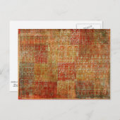 Klee - Kathedrale Postkarte (Vorne/Hinten)