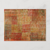 Klee - Kathedrale Postkarte (Vorderseite)