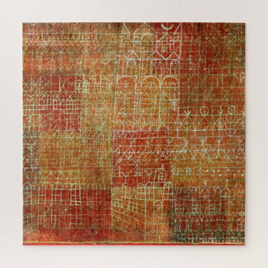 Klee - Kathedrale, Puzzle (Vertikal)