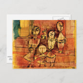 Klee - Kinder und Hund Postkarte (Vorne/Hinten)