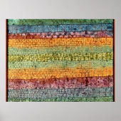 Klee - Kinderzimmer Tree, beliebtes abstraktes Kun Poster (Vorne)