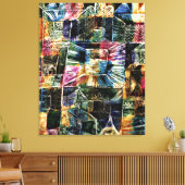 Klee - Kiosk-Architektur Leinwanddruck (Insitu (Wohnzimmer))