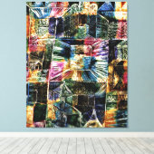 Klee - Kiosk-Architektur Leinwanddruck (Insitu (Holzboden))