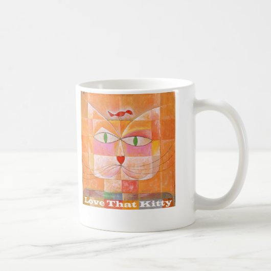Klee Kitty-Tasse Kaffeetasse (Rechts)