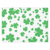 Klee-Kleeblatt, St Patrick TagesParty, irisch Tischdecke (Vorderseite (Horizontal))