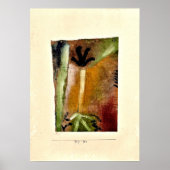 Klee - Kleiner Baum, abstrakte Kunst Poster (Vorne)