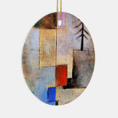 Klee - Kleines Taschenbild Keramik Ornament (Rechts)