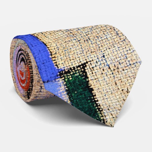 Klee - Kleines Taschenbild Krawatte (Gerollt)