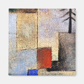 Klee - Kleines Taschenbild Magnet (Vorne)