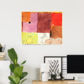 Klee - Komposition mit Figuren, Poster (Heimbüro)