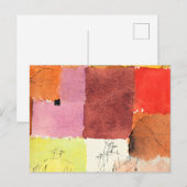 Klee - Komposition mit Figuren, Postkarte (Vorne/Hinten)