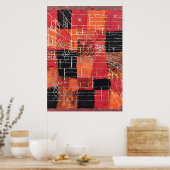 Klee - Konfiguration, abstrakte Kunst, Poster (Küche)