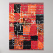 Klee - Konfiguration, abstrakte Kunst, Poster (Vorne)