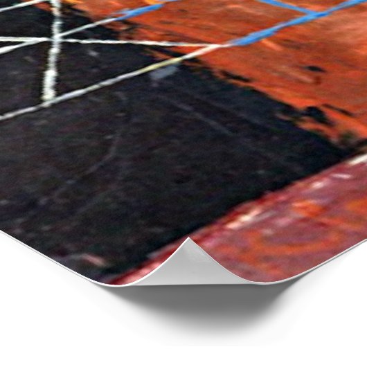 Klee - Konfiguration, abstrakte Kunst, Poster (Ecke)