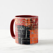 Klee - Konfiguration, abstrakte Kunst. Tasse (Vorderseite Links)