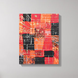 Klee - Konfigurationsperspektive Leinwanddruck