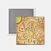 Klee - Kontemplation Magnet (Vorderseite/Rückseite)