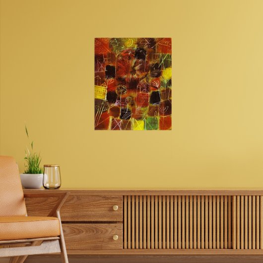 Klee - Kosmische Komposition Poster (Wohnzimmer 2)