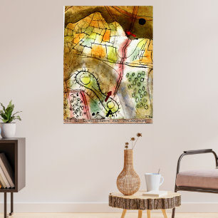 Klee - Kurzbeschreibung eines Bergpasses Poster