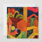 Klee - Landschaft mit Flaggen (Vorderseite)