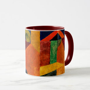 Klee - Landschaft mit Flaggen Tasse