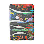 Klee - Landschaft mit Gelben Vögeln Badematte (Vorderseite Vertikal)