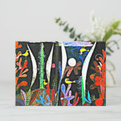 Klee - Landschaft mit Gelben Vögeln Karte (Stehend Vorderseite)