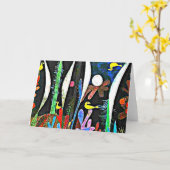 Klee - Landschaft mit Gelben Vögeln Karte (Gelbe Blume)