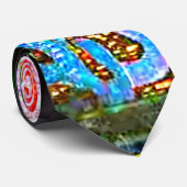 Klee - Landschaft mit Gelben Vögeln Krawatte (Gerollt)