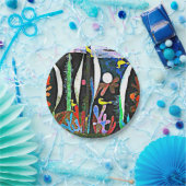 Klee - Landschaft mit Gelben Vögeln Pappteller (Party)