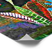 Klee - Landschaft mit Gelben Vögeln Poster (Ecke)