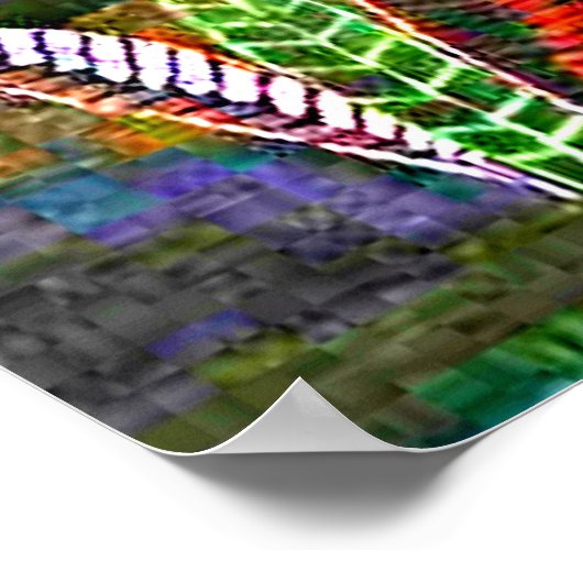 Klee - Landschaft mit Gelben Vögeln Poster (Ecke)