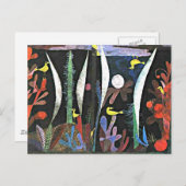 Klee - Landschaft mit Gelben Vögeln Postkarte (Vorne/Hinten)