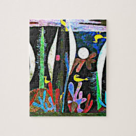 Klee - Landschaft mit Gelben Vögeln Puzzle