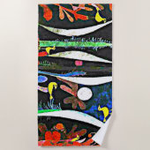 Klee - Landschaft mit Gelben Vögeln Strandtuch (Vorderseite)