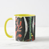 Klee - Landschaft mit gelben Vögeln Tasse (Links)
