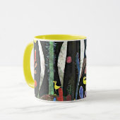 Klee - Landschaft mit gelben Vögeln Tasse (Vorderseite Links)
