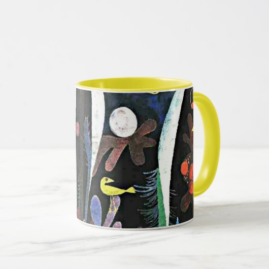 Klee - Landschaft mit gelben Vögeln Tasse (VorderseiteRechts)