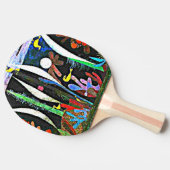 Klee - Landschaft mit Gelben Vögeln Tischtennis Schläger (Seitenansicht)