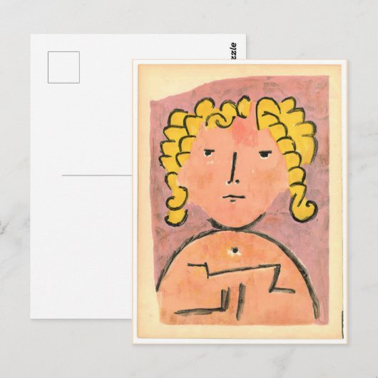 Klee - Leiter eines Kindes Postkarte (Vorne/Hinten)