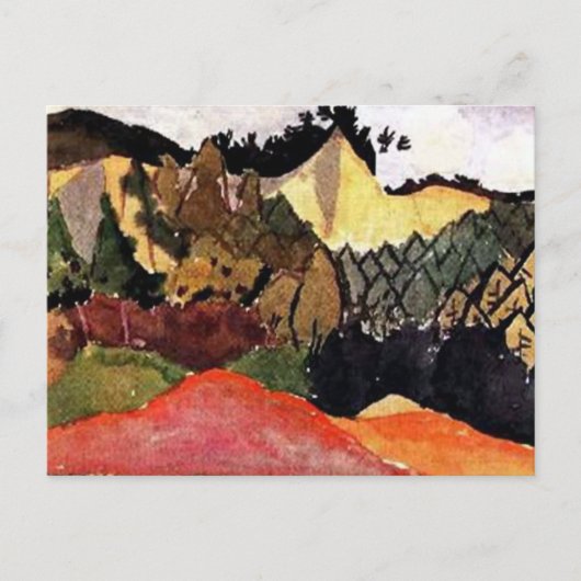 Klee - Liebe Song vom Neuen Mond, Postkarte (Vorderseite)