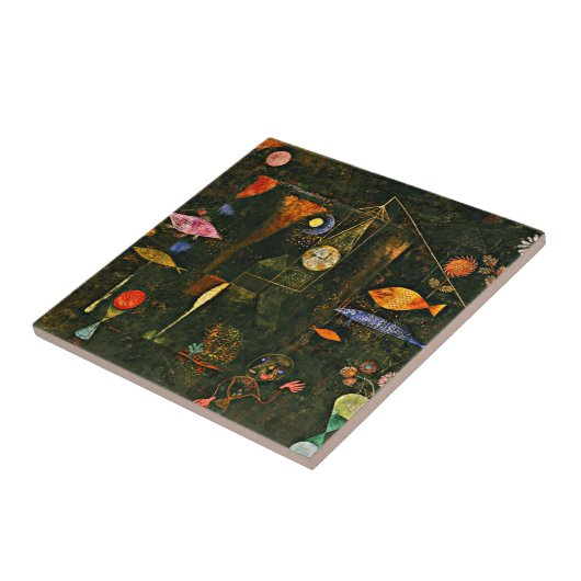 Klee - Magie der Fische Fliese (Seite)