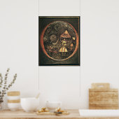 Klee - Märchen der Zwerge, Poster (Küche)