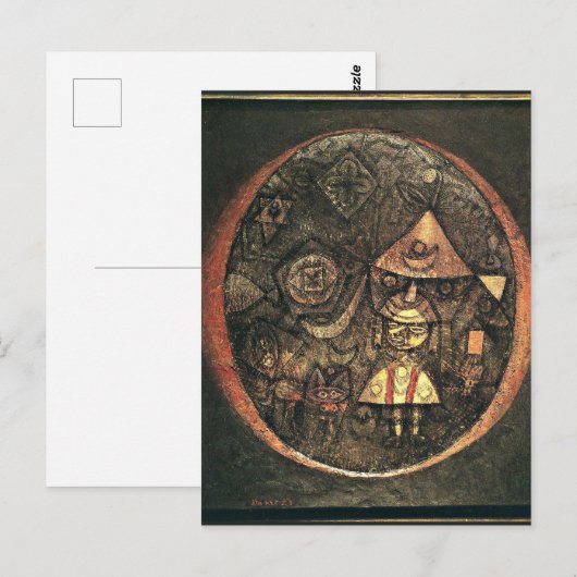 Klee - Märchen der Zwerge, Postkarte (Vorne/Hinten)