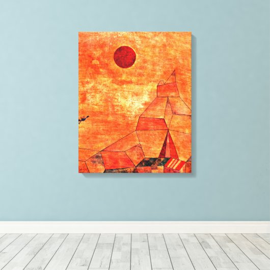 Klee - Marchen Leinwanddruck (Insitu (Holzboden))