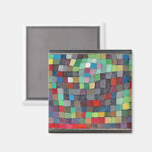 Klee - May Picture, abstrakt art, Magnet (Vorderseite/Rückseite)